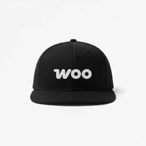 Classic Flat Brim Logo Cap