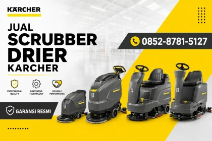 Jual Scrubber Drier Karcher_Jual Mesin Scrubber Karcher