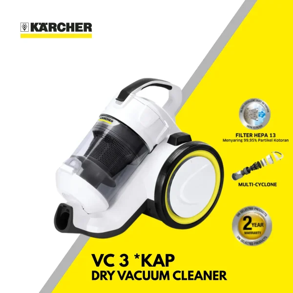 Karcher VC 3 KAP Dry Vacuum Cleaner