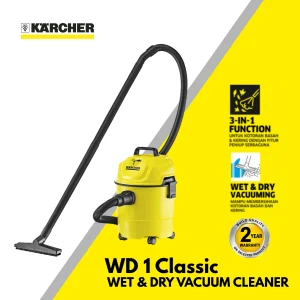 Karcher WD 1 Classic Wet and Dry Vacuum Cleaner