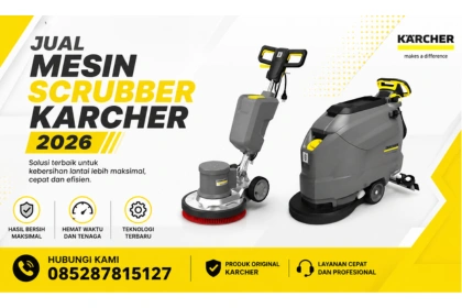 Jual Scrubber Karcher 2026_Jual Mesin Scrubber 2026_Jual Mesin Scrubber Lantai Karcher